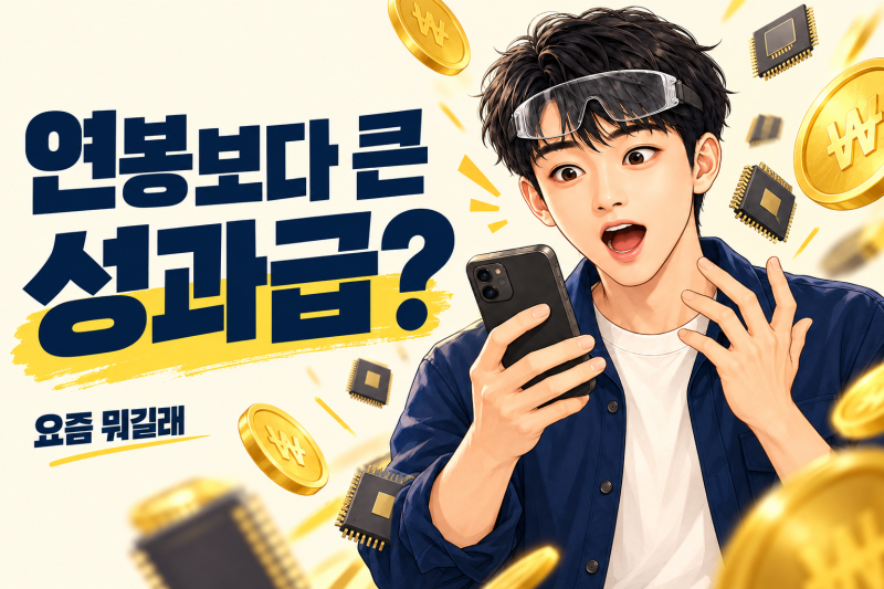 연봉보다 성과급이 더 크다고? SK하이닉스 2,964%, 다음엔 얼마길래