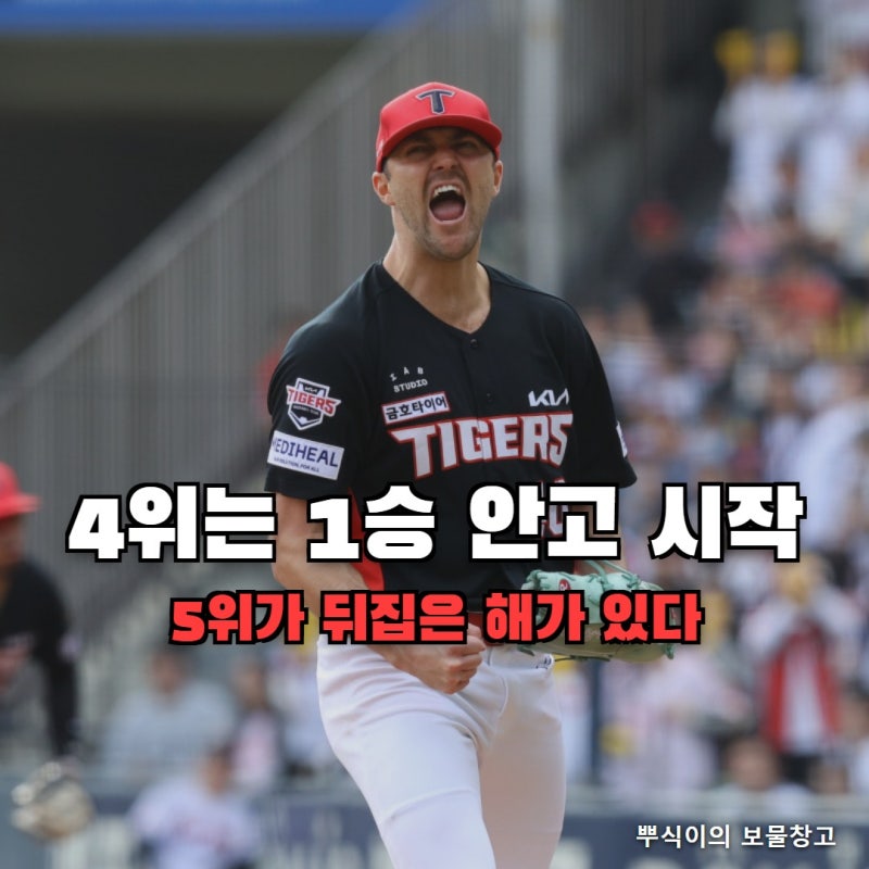 2026 KBO 와일드카드전 룰·일정, 4위가 1승을 안고 시작하는데 5위가 뒤집은 해가 있었다