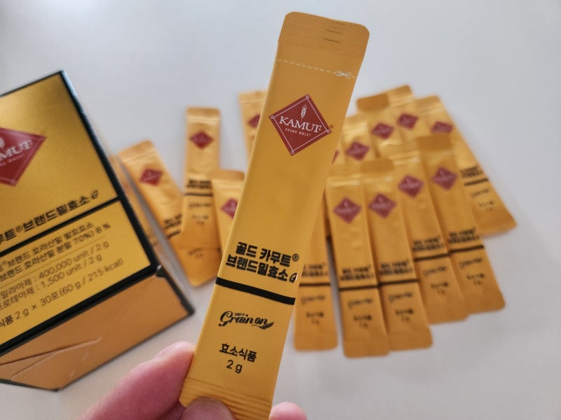 카무트효소 후기, 골드카무트효소 그레인온 먹는법과 효소 효능 진짜일까, 날랭한 하루