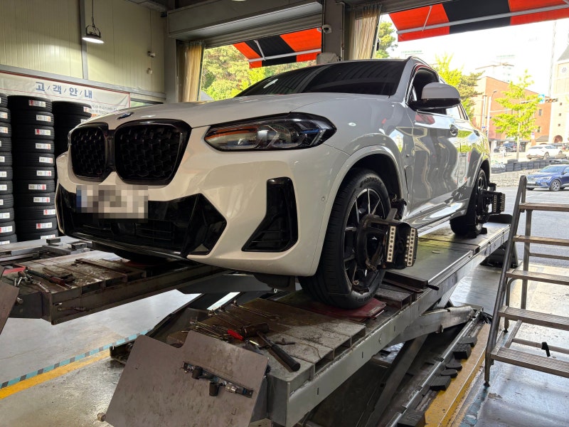 청주 SUV타이어 BMW X3 245/50R19 한국타이어 다이나프로 HPX