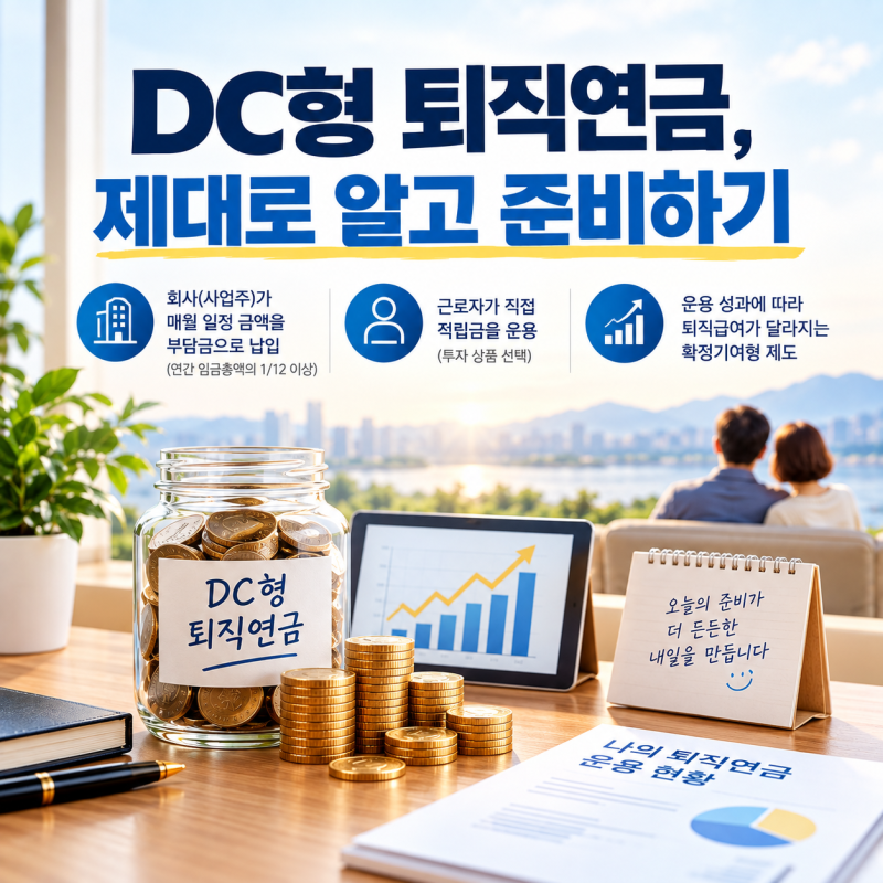 DC형 퇴직연금 ETF 추천 종목 정리 포트폴리오 구성 전략과 주의사항