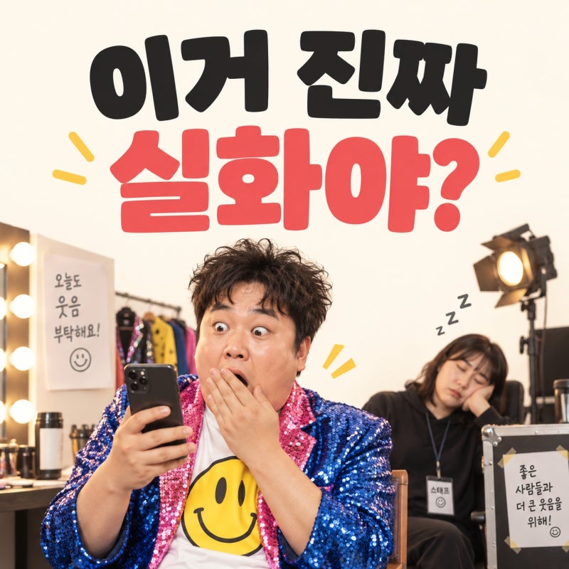허경환 매니저 늦잠 해고 통지 화제, 런닝맨 웃음 유발한 문자와 짠한형 과거 에피소드
