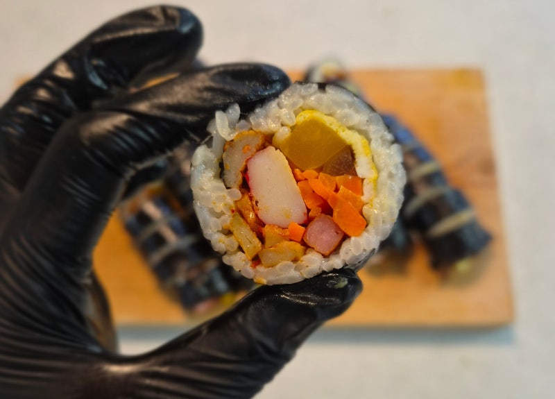 매운 어묵김밥 김밥세트 활용해 간단하게 5줄 만드는 법