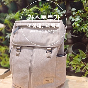 여행용 노트북 백팩 추천 가스톤루가 신제품 여성 데일리 백팩