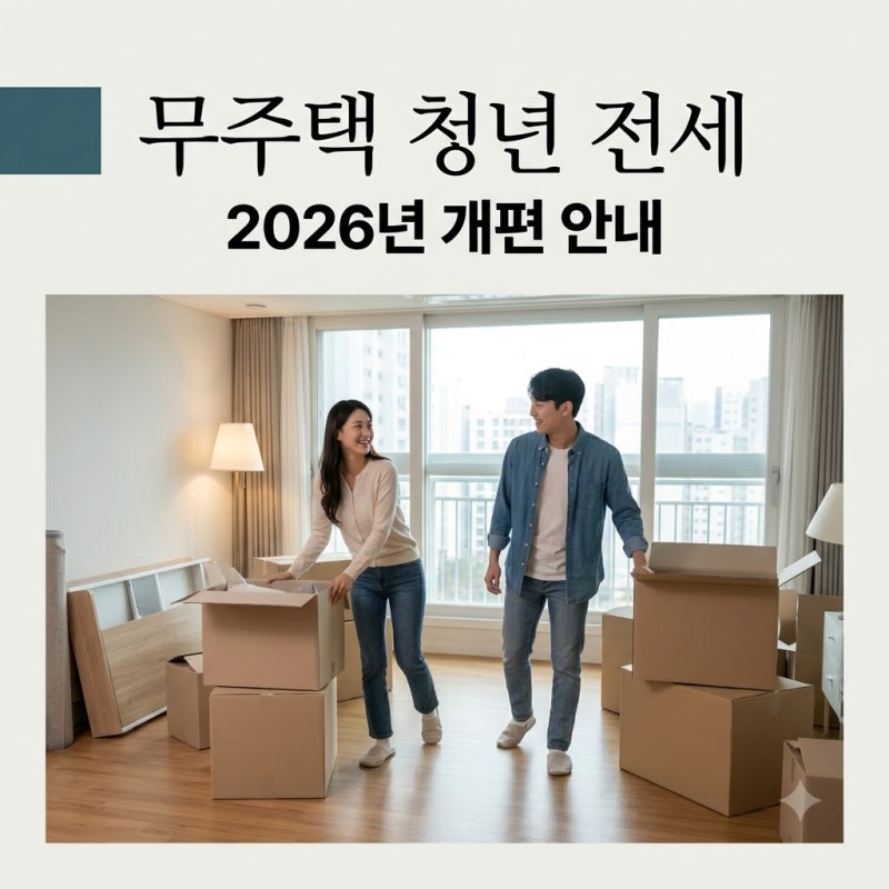 무주택 청년 특례전세 조건 2026년 개편 나이 만 39세까지