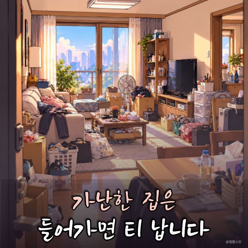 가난한 집에서 자주 보이는 특징 5