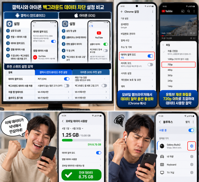 스마트폰 블루투스 연결 오류 1분 해결법! 무선 이어폰 끊김·페어링 안될 때 필수 설정 3가지