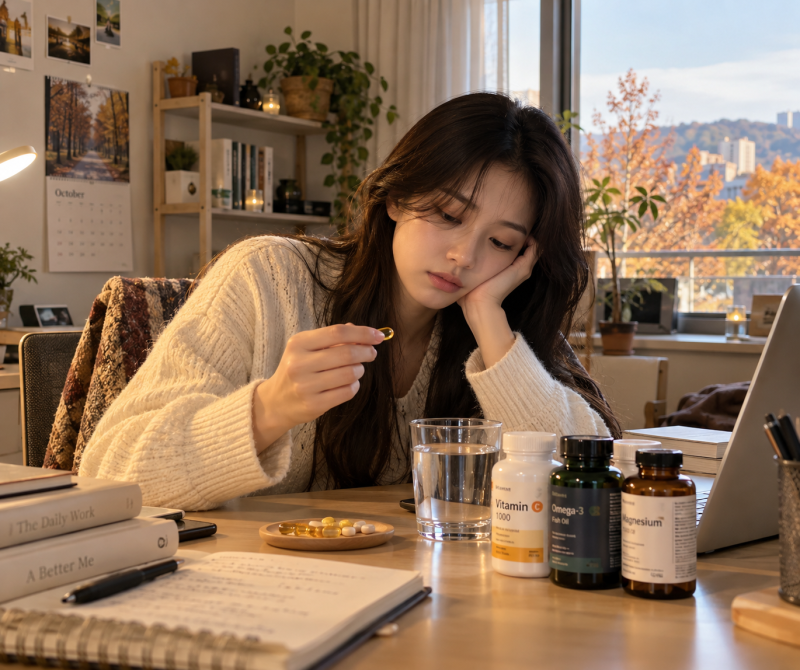 같이 먹으면 독이 된다? 환절기 면역력 올리는 궁합 좋은 영양제 조합 & 섭취 시기