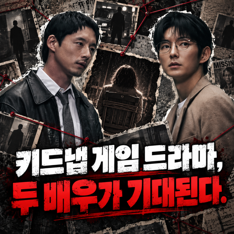 키드냅게임드라마 뭐길래? 이준기 딸 납치되자 벌어진 충격적인 게임