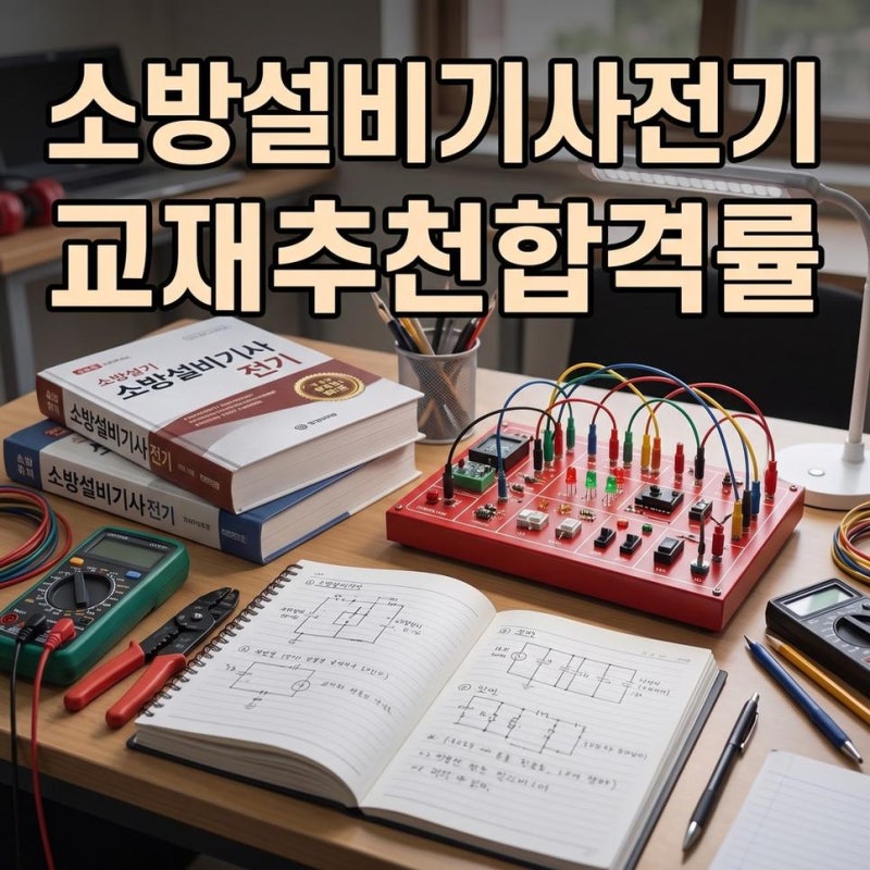 소방설비기사 전기 기출문제 교재 추천 합격률 정리