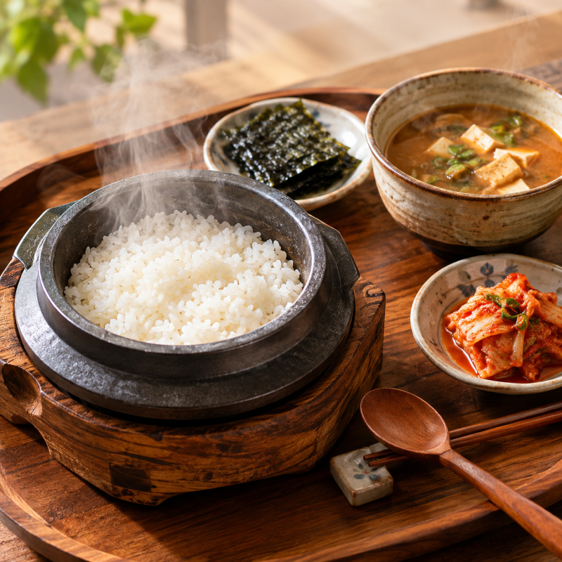 [음식 속 한국어의 숨결] 뜸을 들이다/ 불리고 뜸들이면 실패 없는 냄비 솥밥, 냄비에 밥하기,....