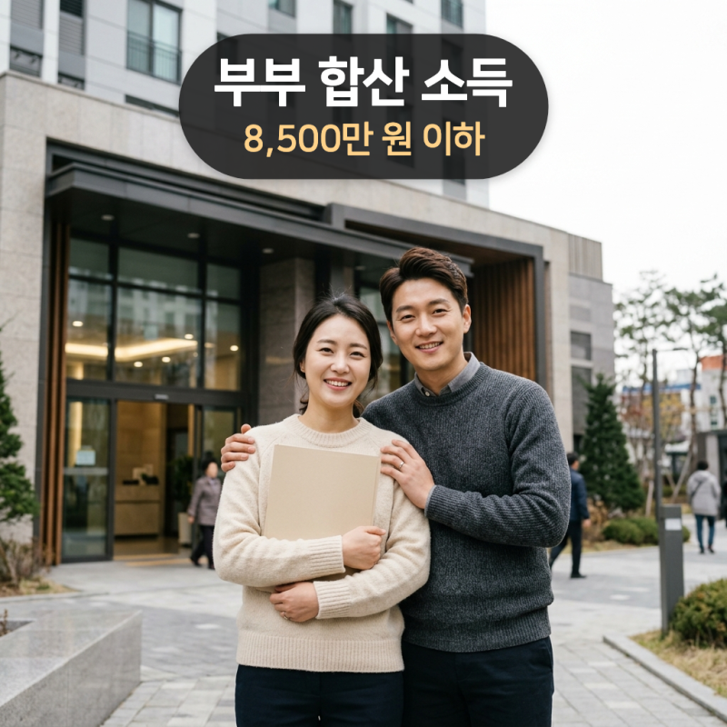 신혼부부 디딤돌대출 조건, 소득 8,500만 원·한도 3.2억·금리 2.85~4.15% 기준