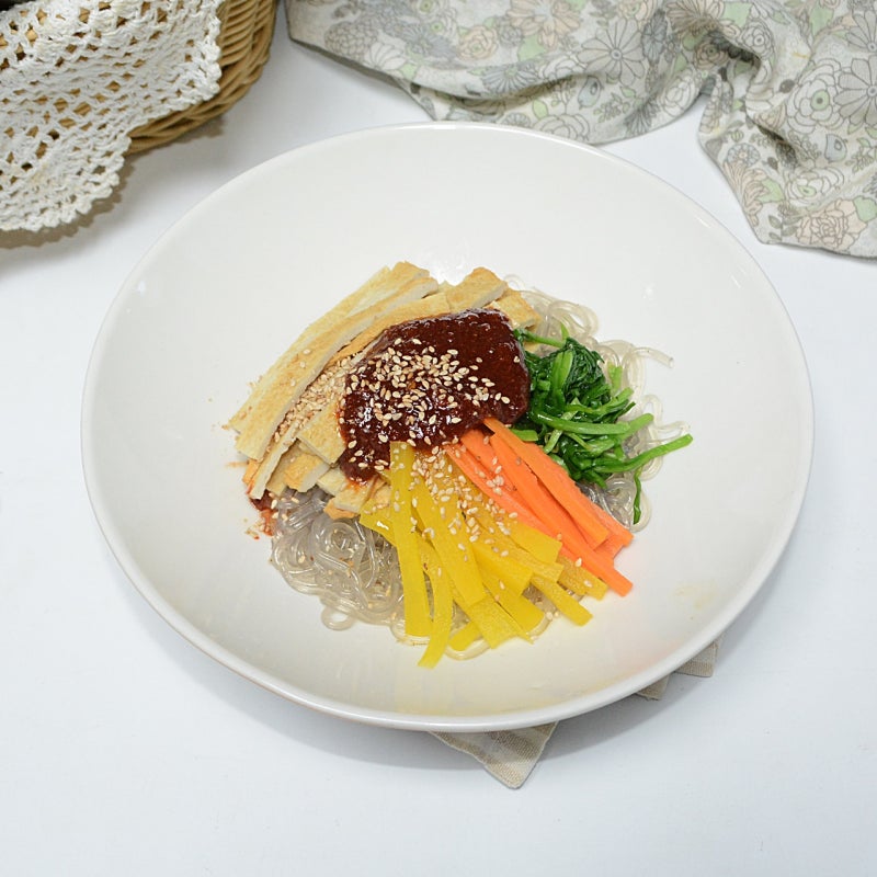 부산 비빔당면 레시피 양념장 당면삶기 당면요리