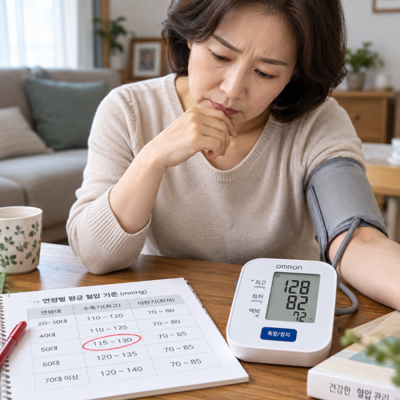 혈압 정상수치 (+나이별, 고혈압 기준) - 120/80 넘었다고 무조건 고혈압 아냐? 집에서 잴 때 다....