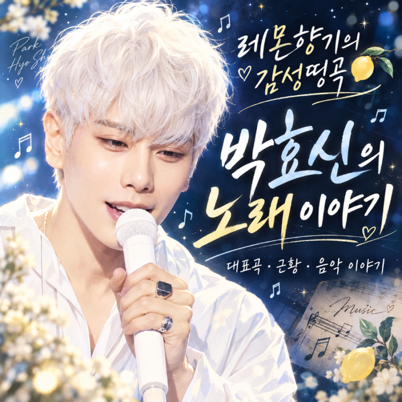 ✨️✨️박효신 프로필｜대표곡과 그의 노래 이야기✨️✨️