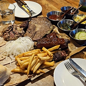 [20261004] 대전 관저동맛집 대전바베큐 전문점 오프셋하우스 텍사스플래터 먹고온 후기