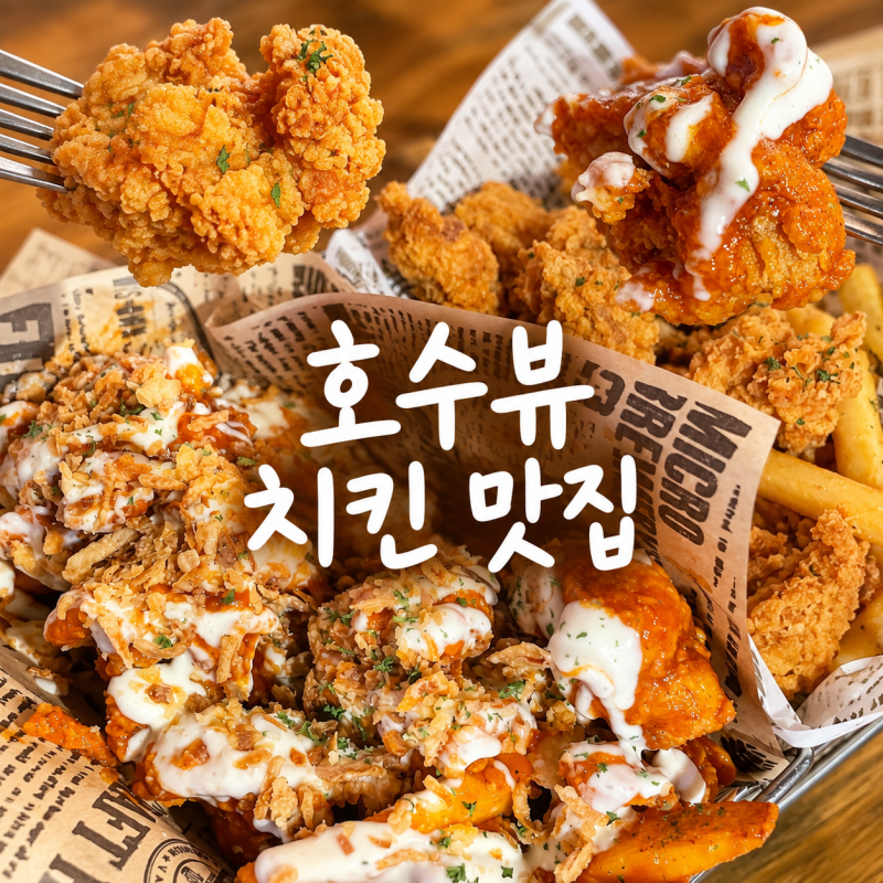 [경기도/수원] 광교 호수공원 치킨 야장 테라스 웨이팅 맛집 '크래프트한스'