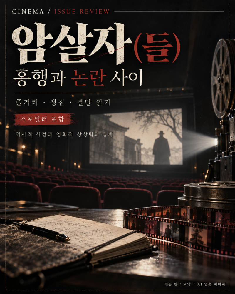 200만 흥행인데 감독·배우는 영화제에도 못 간다 | 영화 '암살자(들)' 논란 총정리 (줄거리·쟁....