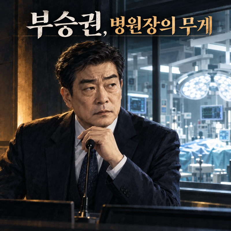 닥터X 부승권, 손현주가 짊어진 병원장의 무게