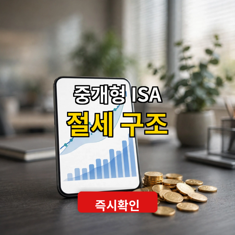 주식 초보도 다한다는 중개형 ISA 계좌! 배당소득 세금 내용 모르면 무조건 가입하세요!!