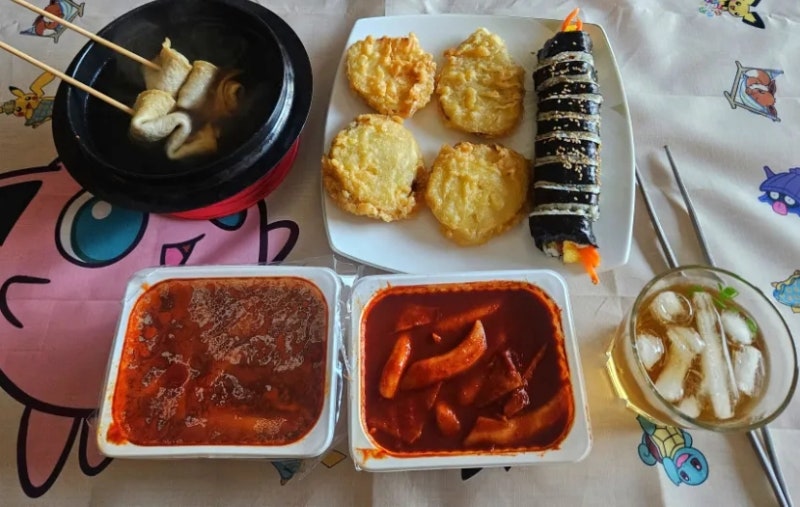 서울 명지대맛집 미소떡볶이 서대문구 남가좌동 명물 1000원김밥