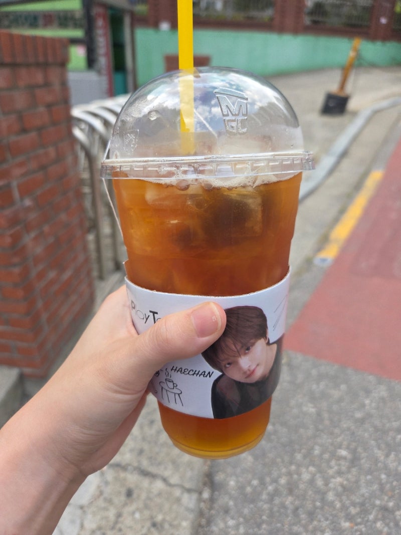 메가커피 신메뉴 저당 골든애플 블랙티 칼로리 저당메뉴 솔직 후기