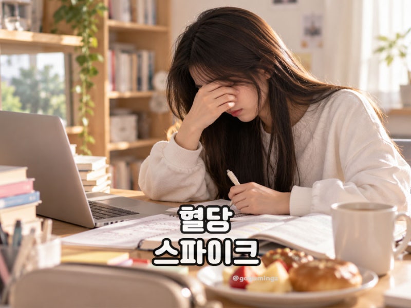혈당스파이크 증상 뜻 식후 졸음과 두통 원인은