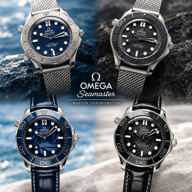 [10월 시계소식] 오메가 제임스본드 스펙터 콜렉션 Omega Seamaster Diver 300M James Bond and Spectre Collec....