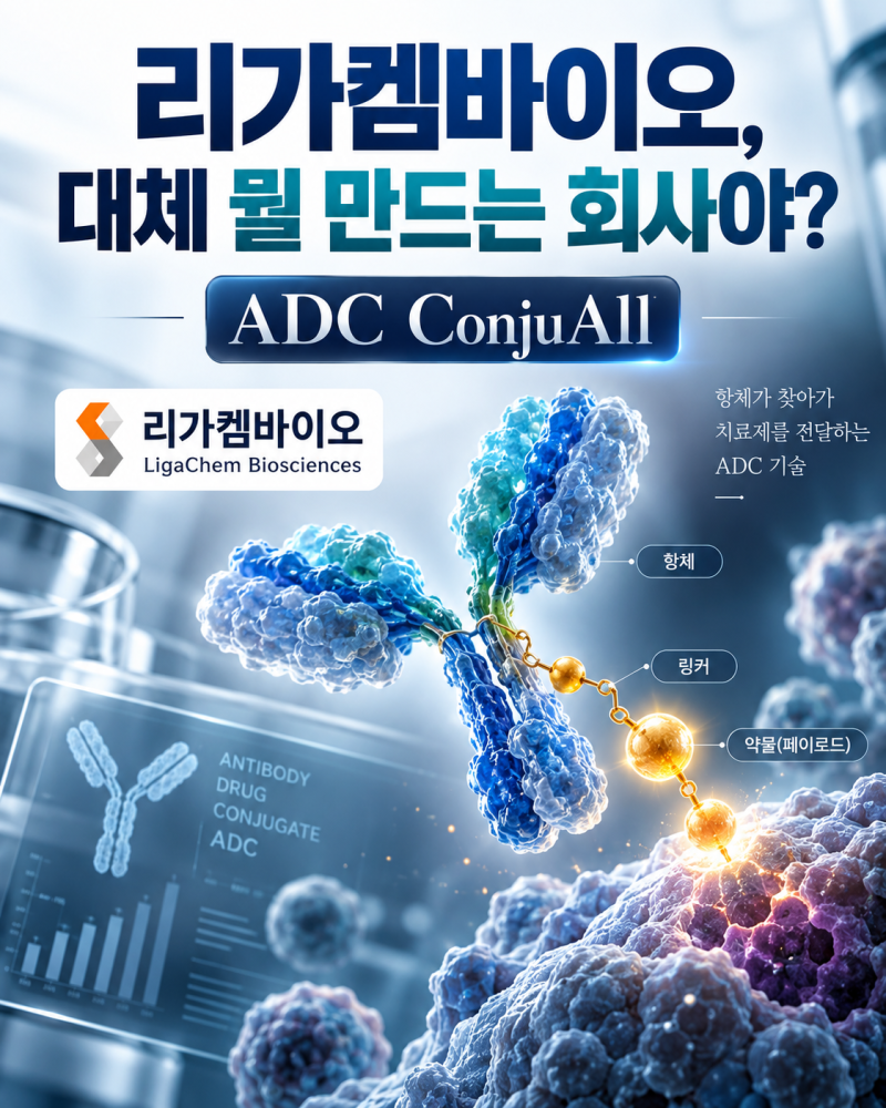 리가켐바이오 뭐하는 회사? ADC ‘유도미사일’을 만드는 ConjuAll 기술의 정체