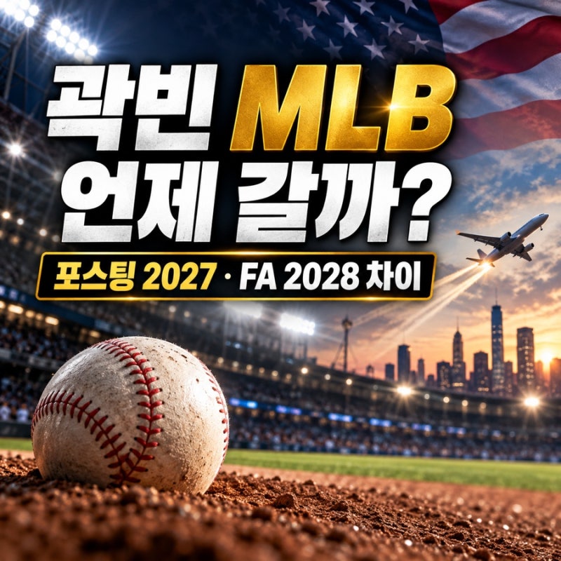 곽빈 MLB 포스팅과 FA 규정 이번에 알고 가세요!