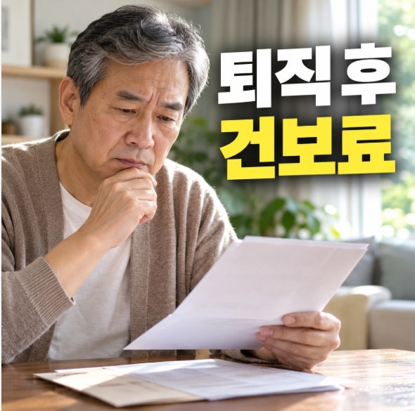 퇴직 후 건강보험료가 걱정된다면 꼭 봐야 할 지역가입자 기준