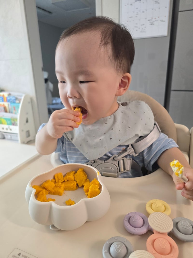 아기 고구마빵 만들기 초간단 전자레인지 4분 간식