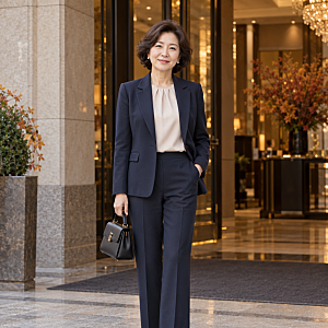 50대·60대 여성 가을 하객룩:)편안하면서 단정한 결혼식 옷차림 추천