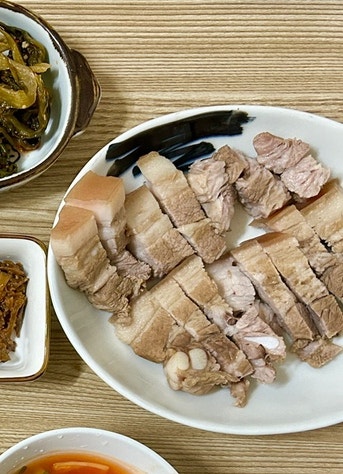 초간단 집에서 수육 삶는 법, 보쌈레시피