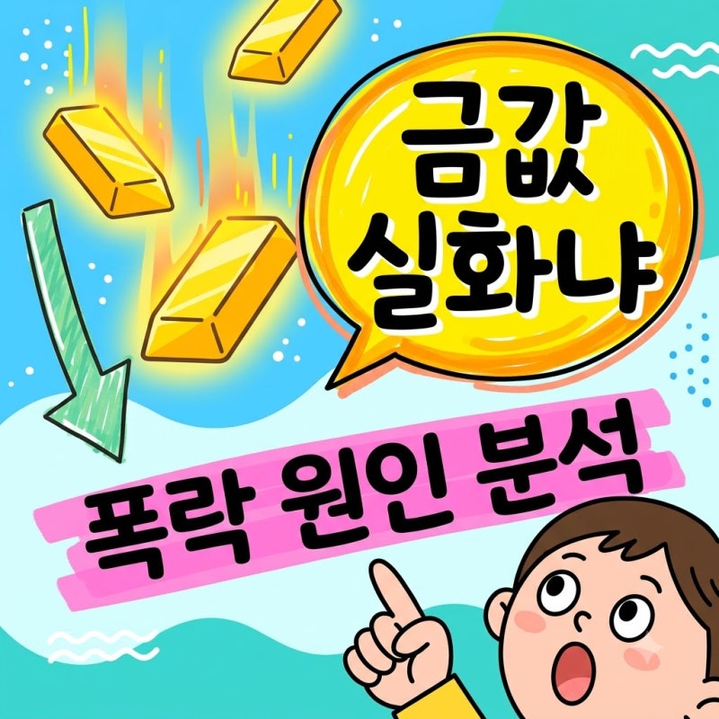 금값 급락 원인과 향후 전망! 지금 사도 될까? 손실 피하는 투자 전략