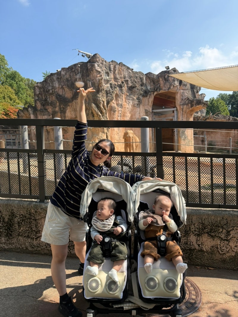7개월 아기랑 서울어린이대공원｜쌍둥이 유모차 동선, 주차장, 동물원까지 직접 다녀온 후기