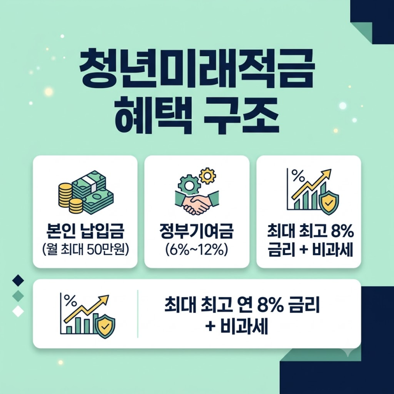 "3년에 2,255만 원?" 청년미래적금 2차 신청 자격 조건·정부기여금 총정리 (도약계좌 갈아타기 ....