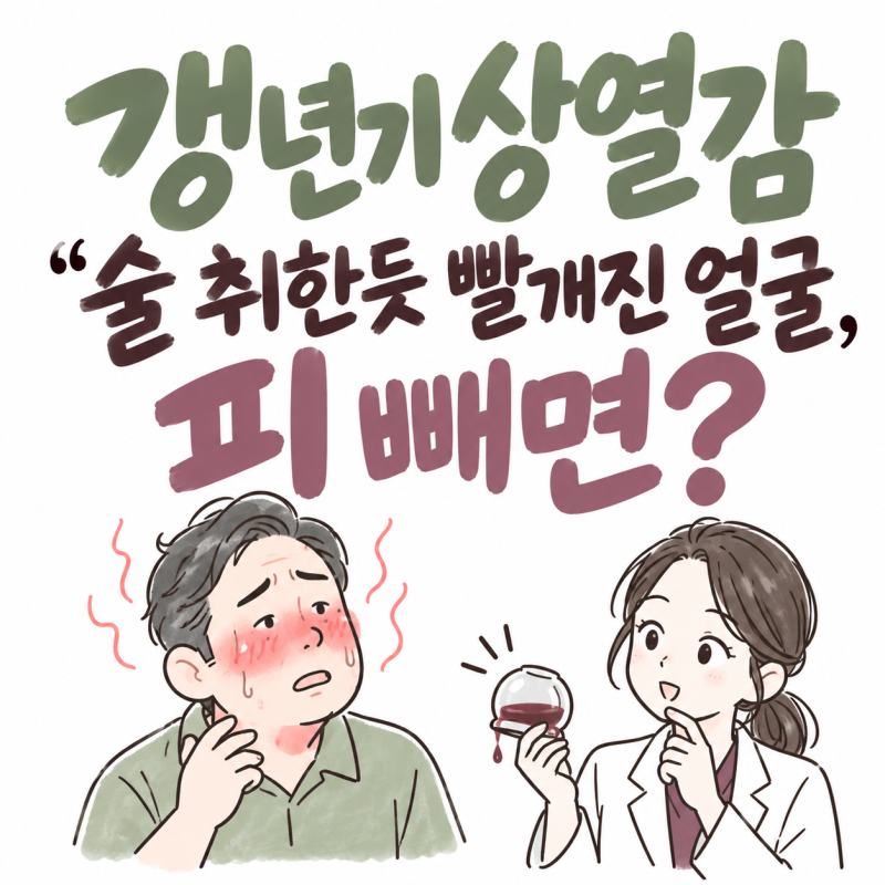 사혈부항 안면홍조 편l 갱년기상열감 "술 취한듯 빨개진 얼굴, 피 빼면?"l 센텀한의원
