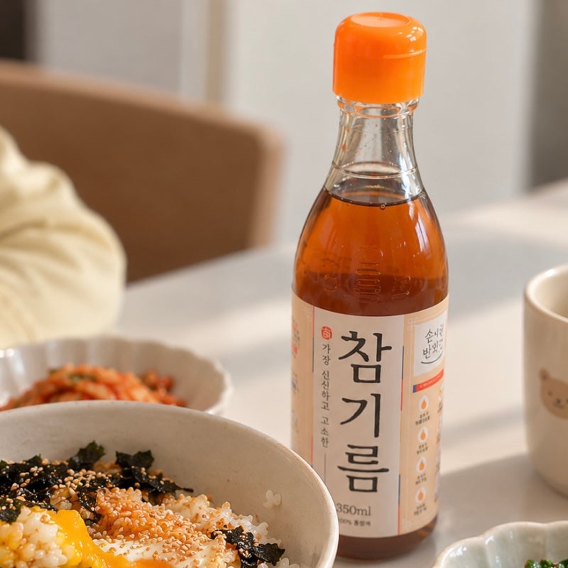 송이음방앗간 저온압착 통참깨 참기름 추천, 고소한 송이음방앗간참기름