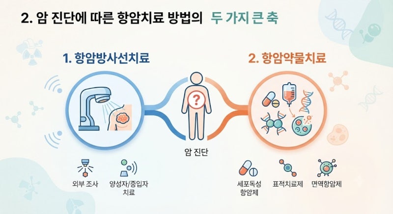 보험으로 알아보는 항암치료 종류와 항암방사선 약물치료 차이점 핵심 정리