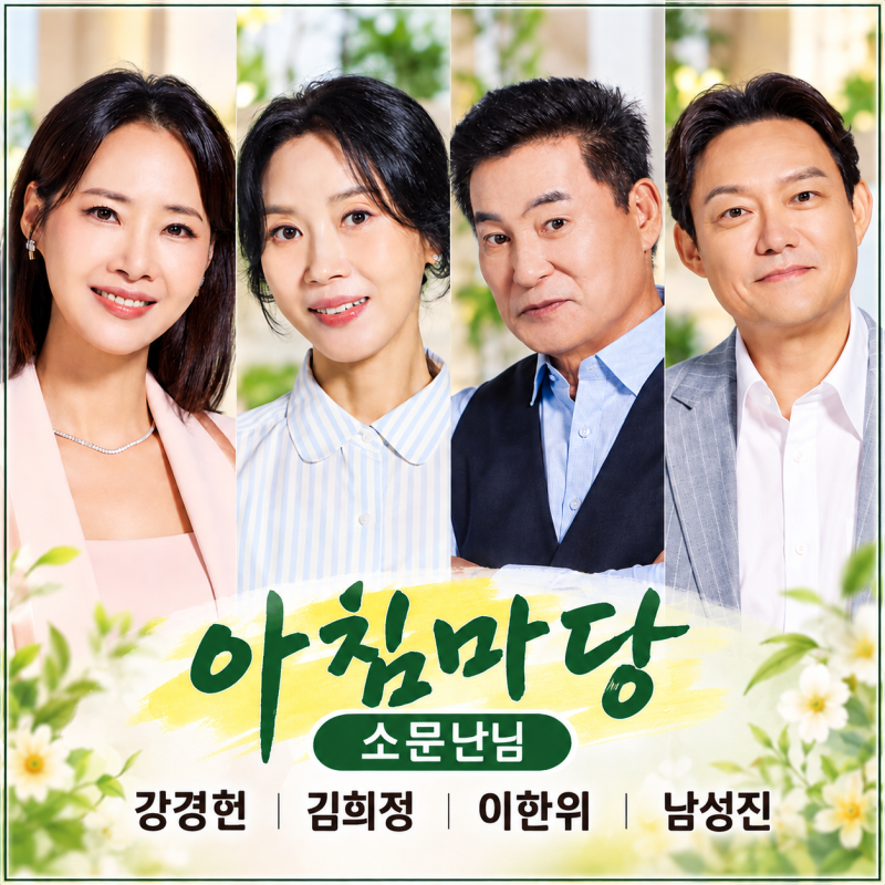 아침마당 소문난님 "엄마가 미쳤어요" 배우 이한위 김희정 남성진 강경헌 나이 프로필