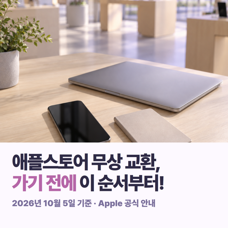 애플스토어 무상 교환, 아이폰 보증 2년이면 되나요? 방문 전 예약·백업 순서는?