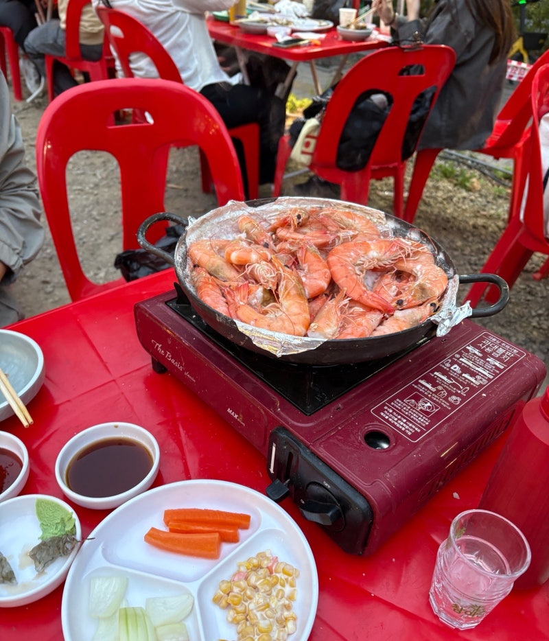 [수원] 신동 왕새우대축제 야장새우구이 맛집 수원의 소래포구