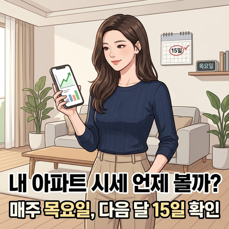 한국부동산원 아파트 시세 조회, 주간 가격동향 보는 곳과 읽는 법
