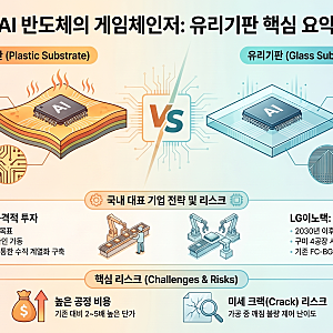 AI 반도체의 숨겨진 게임체인저 '유리기판', 지금 당장 주목해야 할 관련주 TOP 2 (삼성전기 vs L....