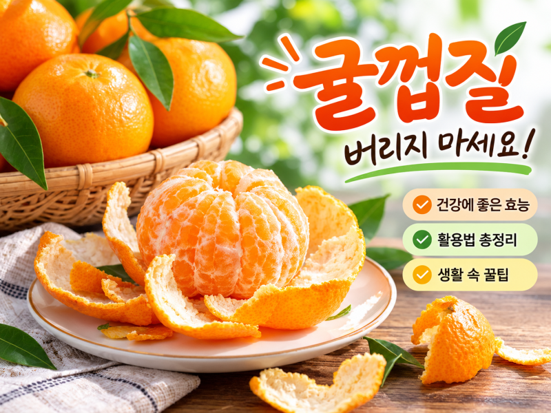 귤껍질 분리수거로 버려야 하는 이유