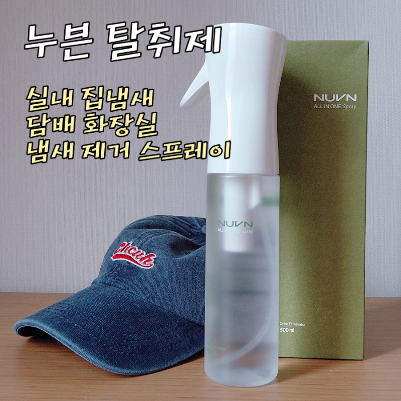 누븐 탈취제 실내 집냄새 담배 화장실 냄새 제거 스프레이 새집증후군 제거