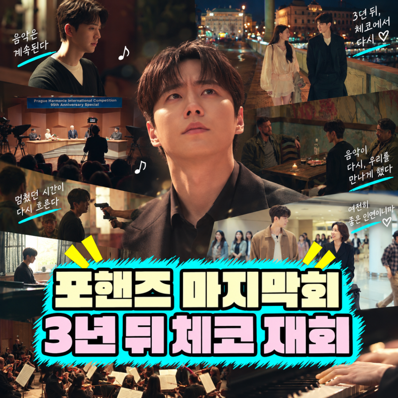 포핸즈 결말｜송강·이준영은 왜 3년 뒤 체코에서 다시 만났나