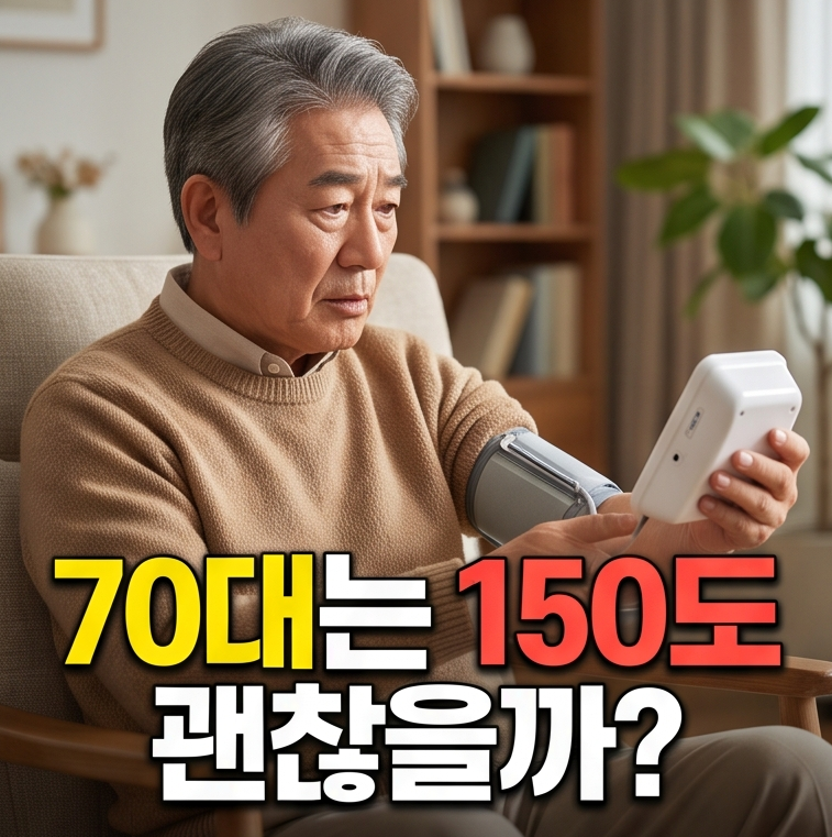 "70대는 150도 괜찮을까?" 70대 혈압 정상수치 기준