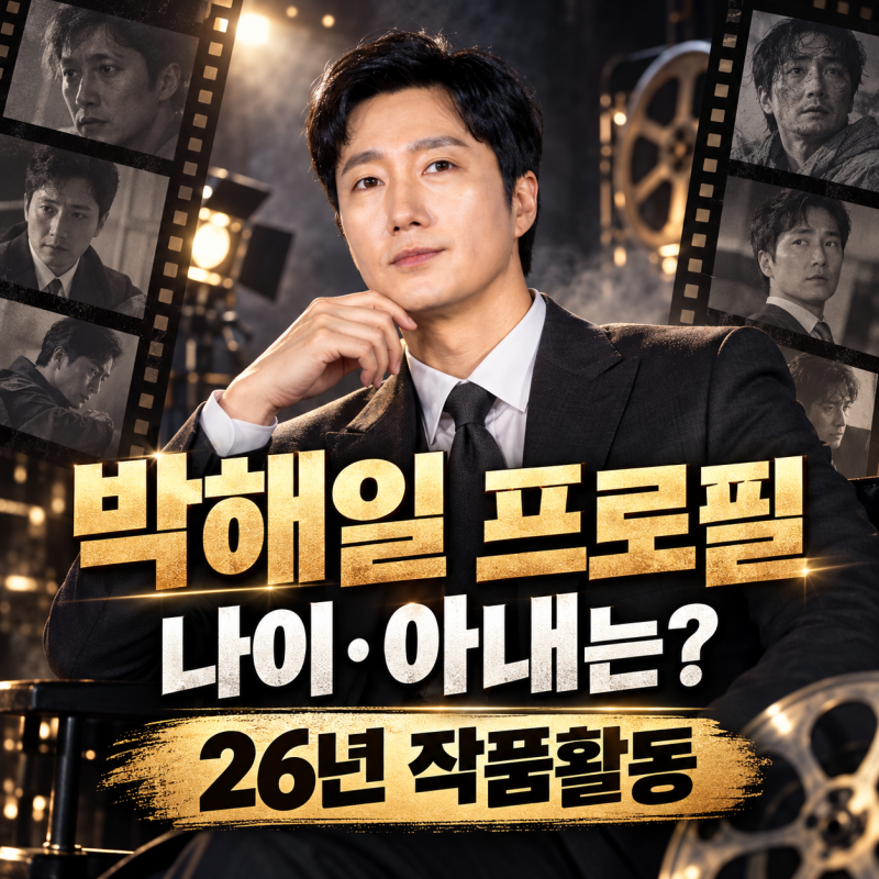 박해일 프로필 나이·아내는? 살인의 추억부터 암살자들까지 작품활동
